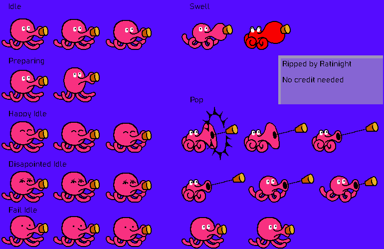 Rhythm Heaven / Rhythm Paradise - Octopus Machine