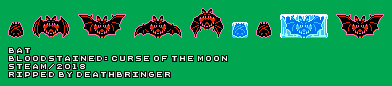 Bloodstained: Curse of the Moon - Bat
