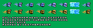 Bloodstained: Curse of the Moon - Dullahammer Head / Malediction