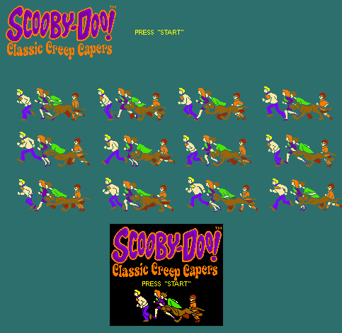 Scooby-Doo! Classic Creep Capers - Title Screen
