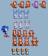 Sonic the Hedgehog Customs - Animal Friends