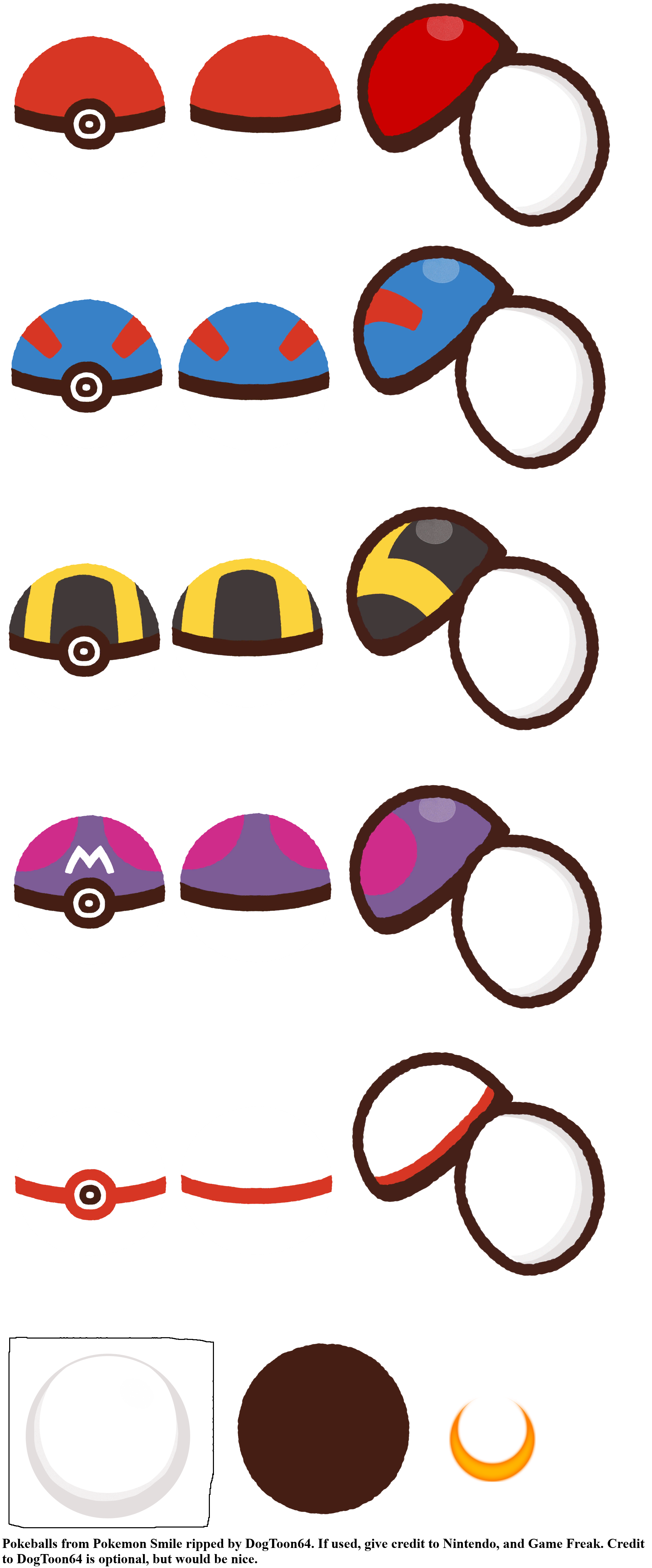 Pokémon Smile - Pokéballs
