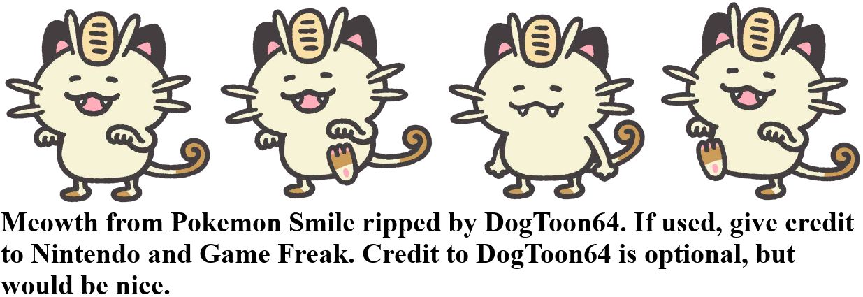 Pokémon Smile - #052 Meowth