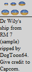 Dr. Wily's Ship