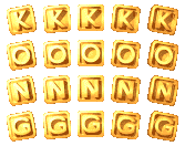 Donkey Kong / DK: Jungle Climber - KONG Letters