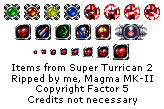 Super Turrican 2 - Items