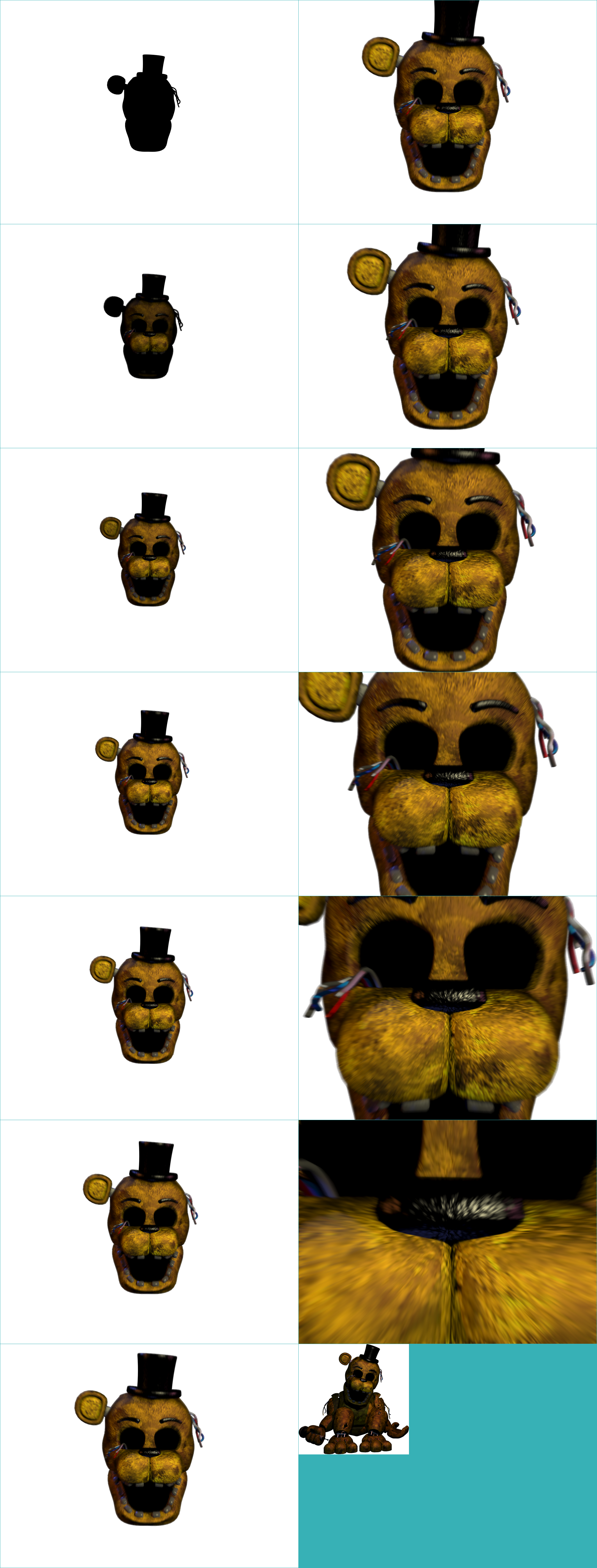 Withered Golden Freddy