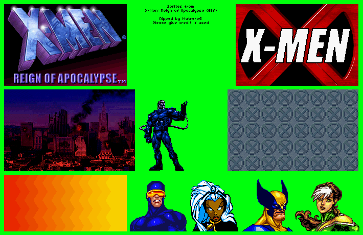 X-Men: Reign of Apocalypse - Intro & Title Screen