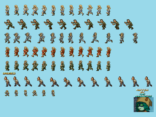 Metal Slug 5 - Civilians