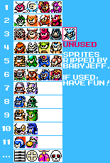 Mega Man Maker - Editor Icons (Bosses)