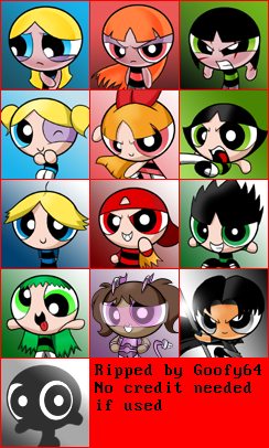 Powerpuff Z 3 - Character Icons