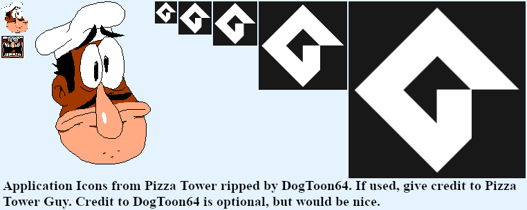 Pizza Tower - Application Icons