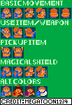 Puyo Puyo Customs - Arle Nadja (Zelda NES-Style)