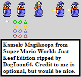 Super Mario World: Just Keef Edition (Hack) - Magikoopa / Kamek