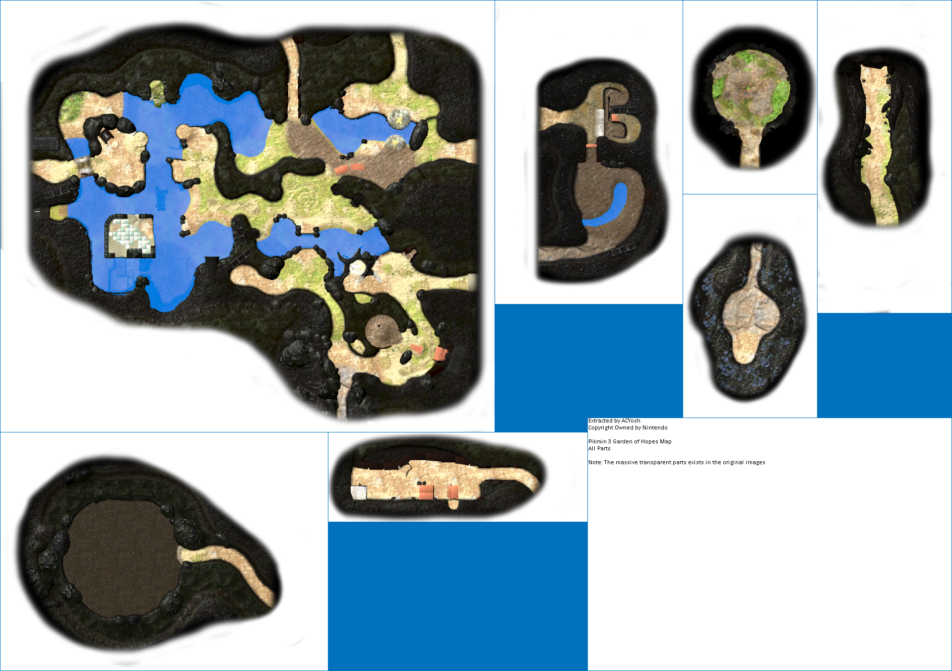 Pikmin 3 - Garden of Hope Map