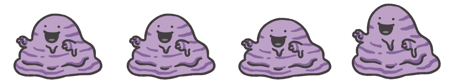 Pokémon Smile - #088 Grimer