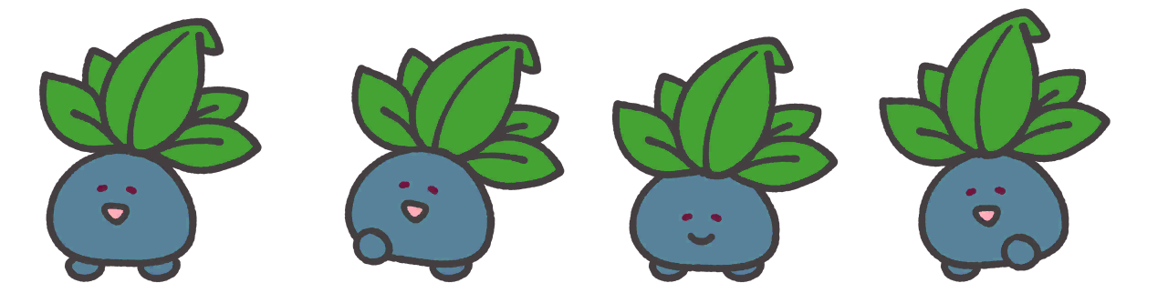 Pokémon Smile - #043 Oddish