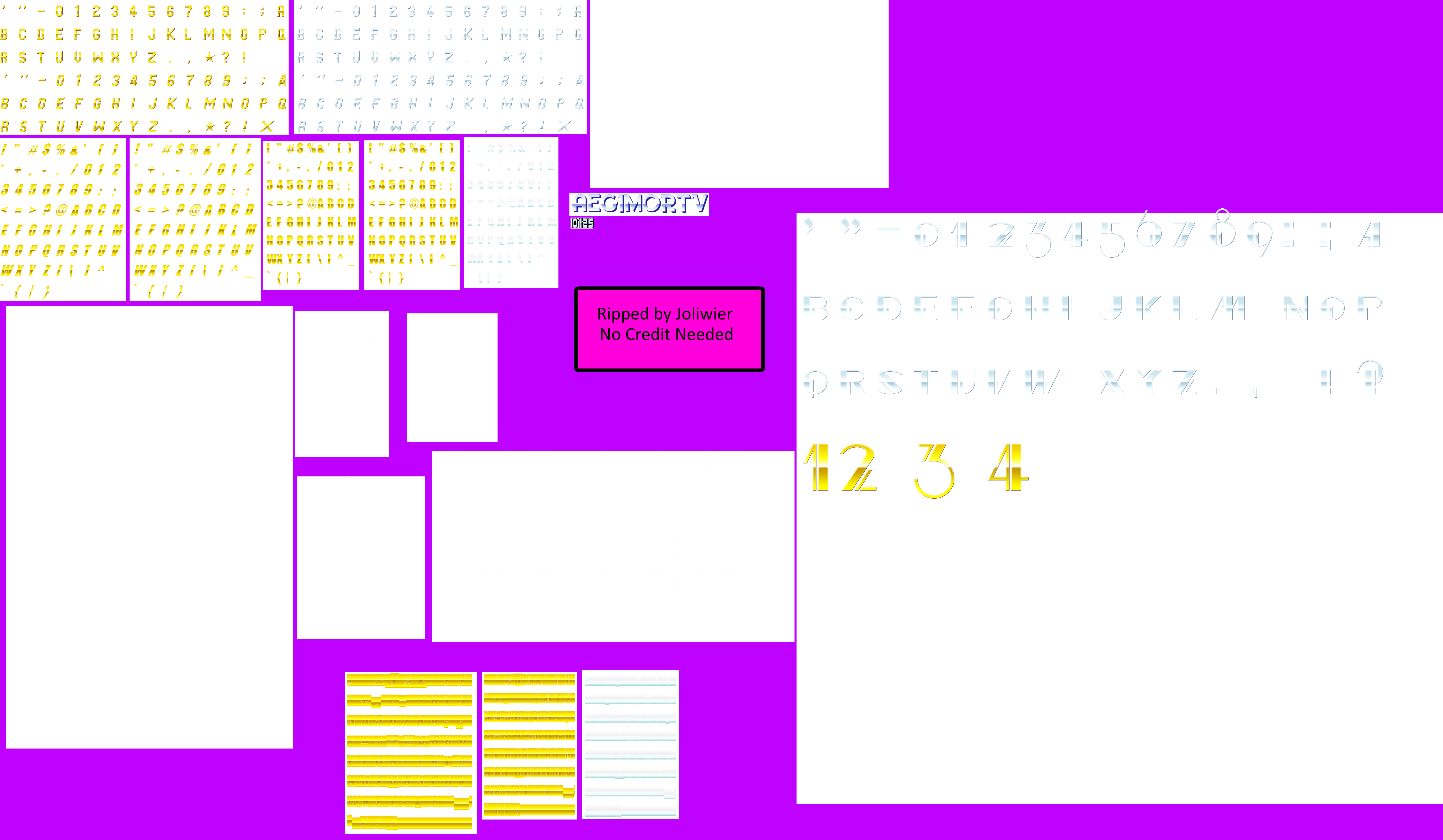 sonic 1 fonts and huds sprites sonic 1 fonts and huds sprites