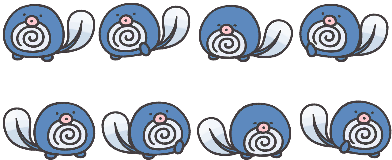 Pokémon Smile - #060 Poliwag