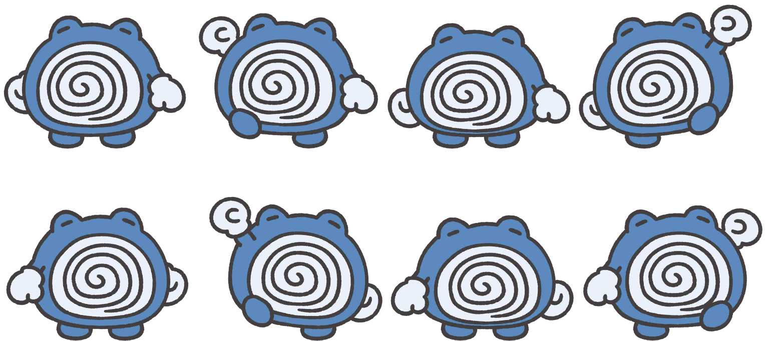 #061 Poliwhirl