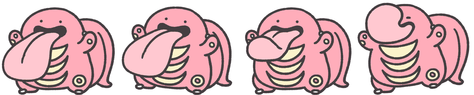 Pokémon Smile - #108 Lickitung