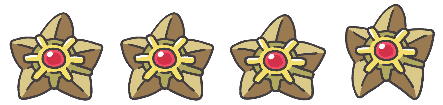 Pokémon Smile - #120 Staryu