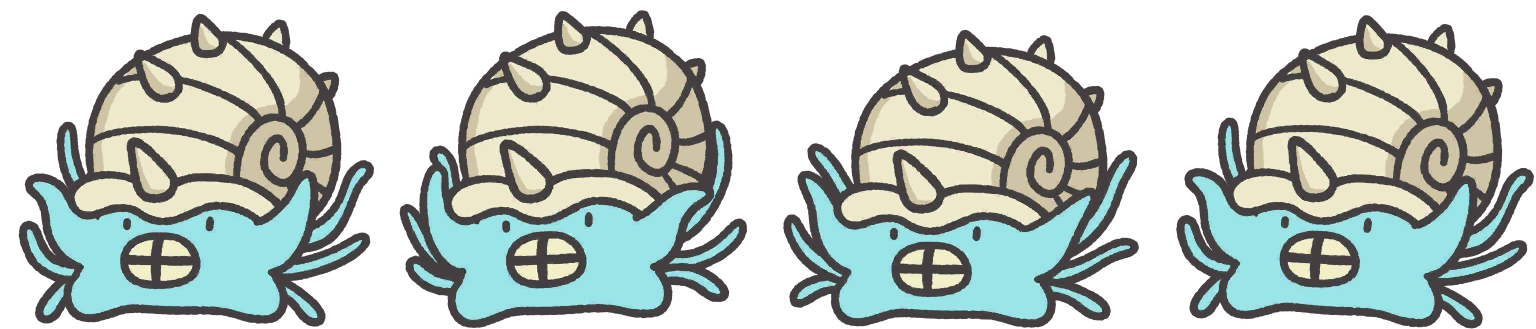 Pokémon Smile - #139 Omastar