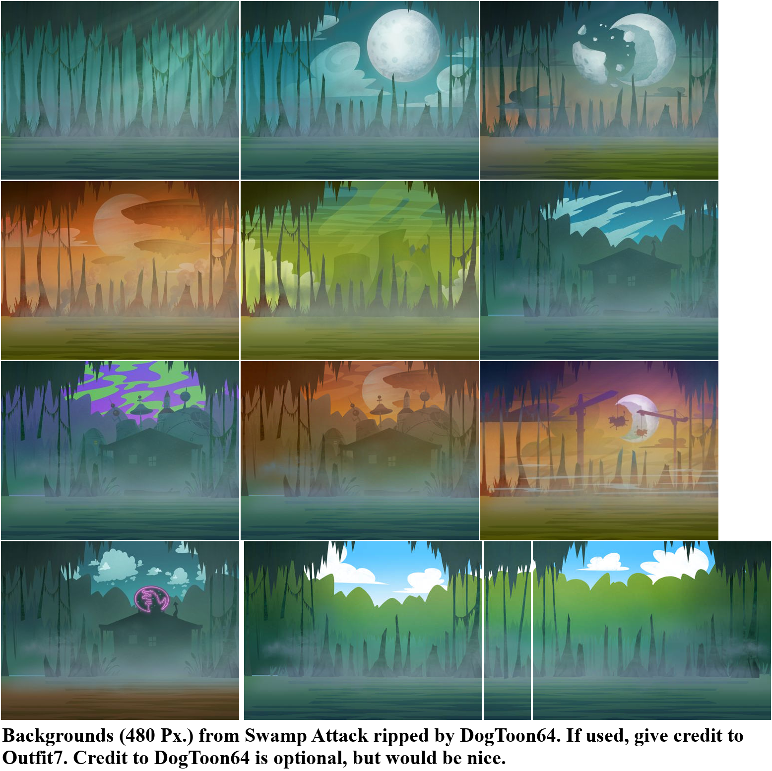 Backgrounds (480 Px.)