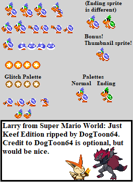 Super Mario World: Just Keef Edition (Hack) - Larry