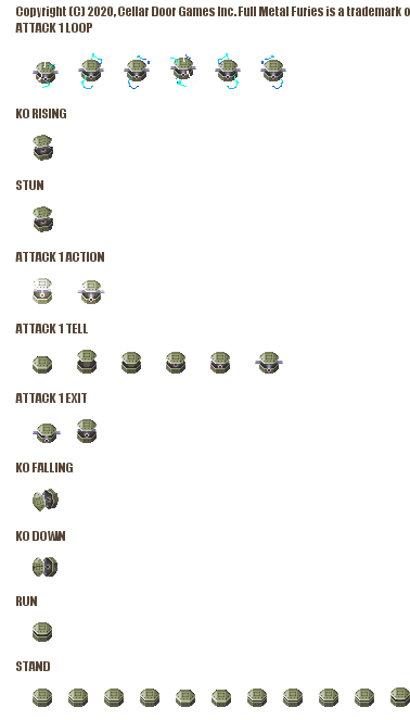 Full Metal Furies - MGTurret Basic