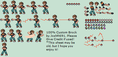 Pokémon Generation 1 Customs - Brock