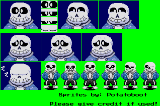 Sans (Dr. Robotnik's Mean Bean Machine-Style)