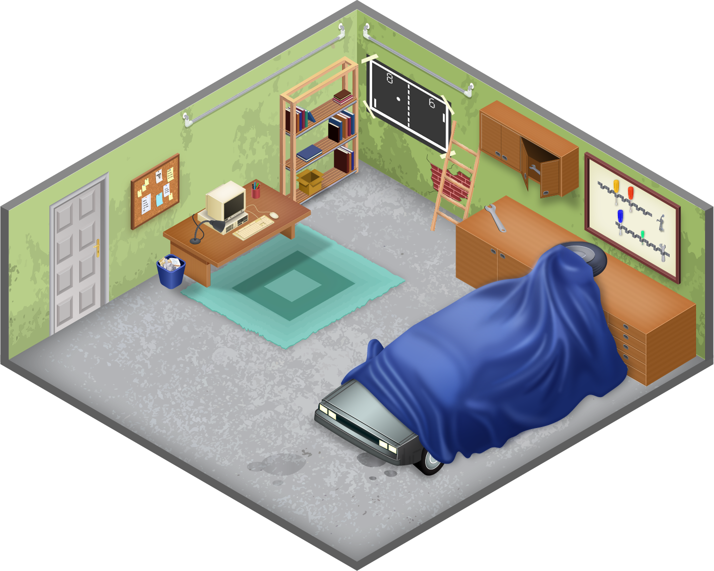 Game Dev Tycoon - Level 1 (Garage)