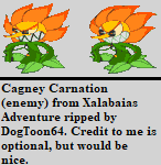 Xalabaias Adventure (Hack) - Cagney Carnation (Enemy)