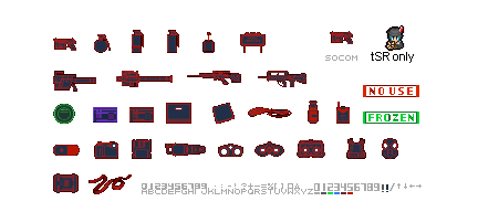 Metal Gear Solid - Item & Weapon Icons