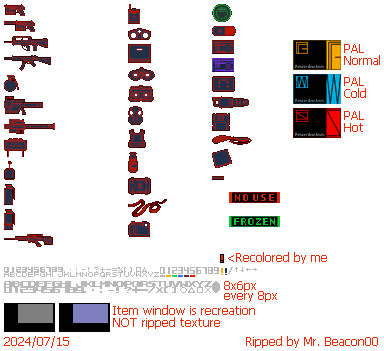 Item & Weapon Icons