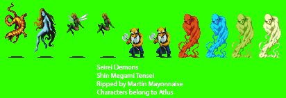 Shin Megami Tensei (JPN) - Seirei
