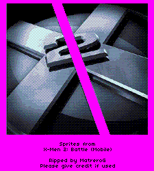 X-Men 2: Battle - Title Screen