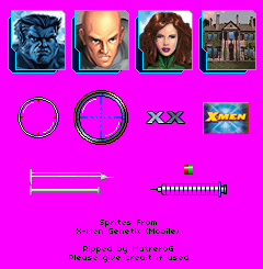 X-Men Genetix - Icons & Miscellaneous