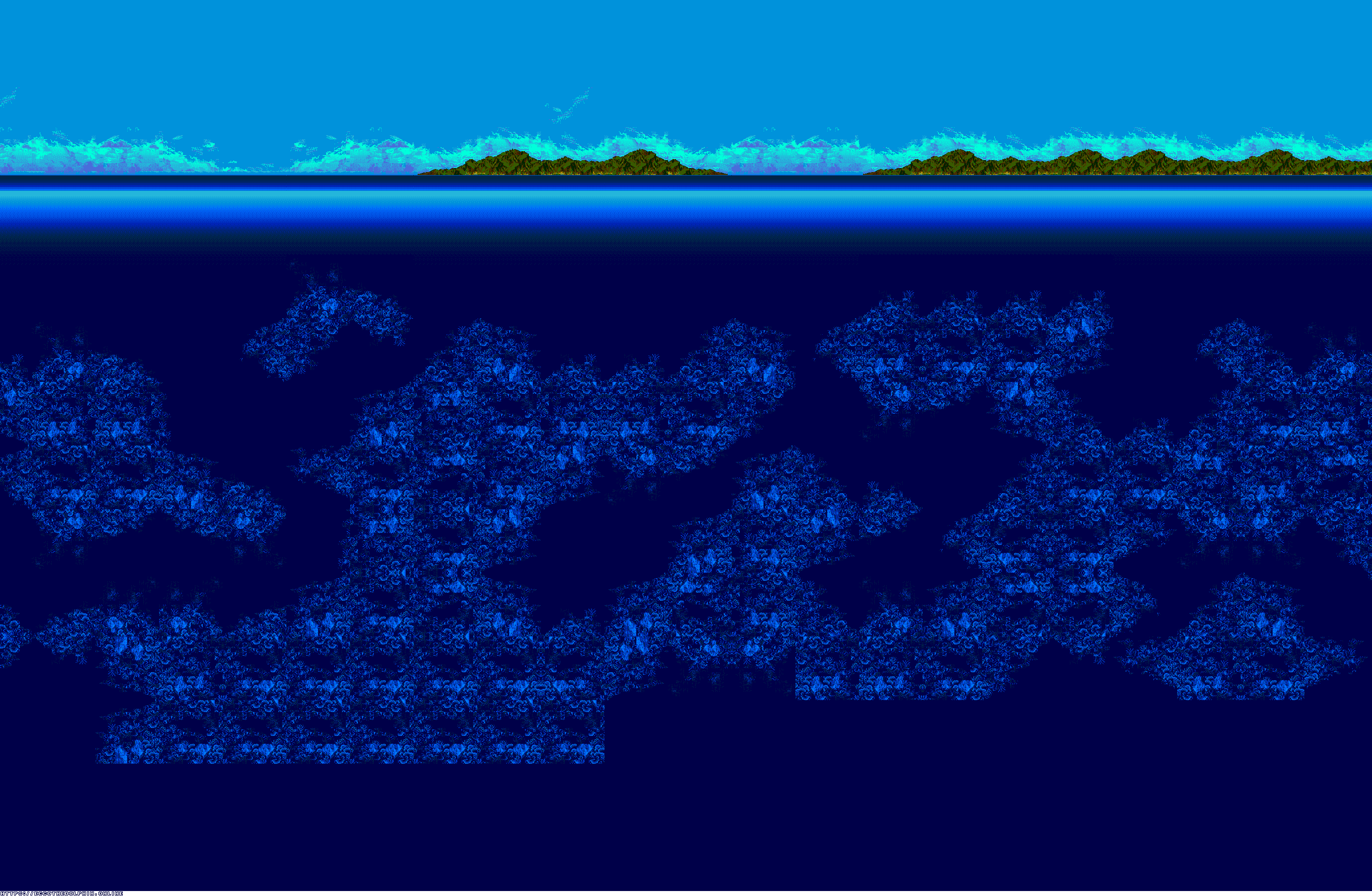 Ecco Jr. - Octopus Passage (Background)