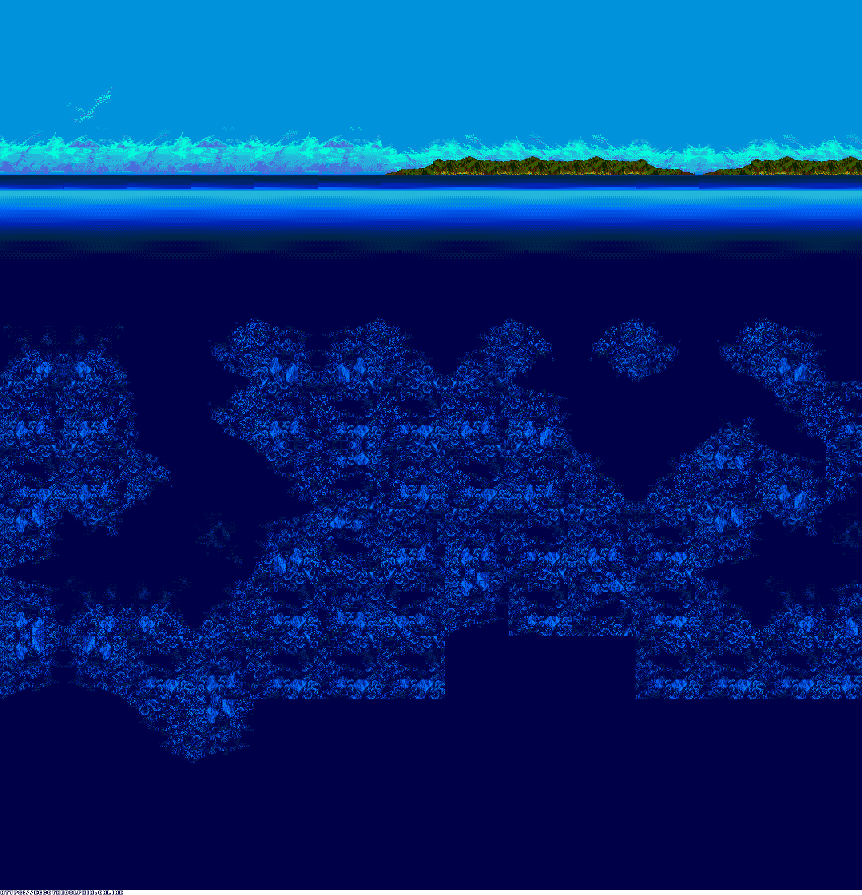 Ecco Jr. - The Enchanted Sea (Background)