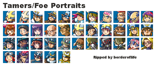 Digimon World 2 - Tamers/Foe Portrait