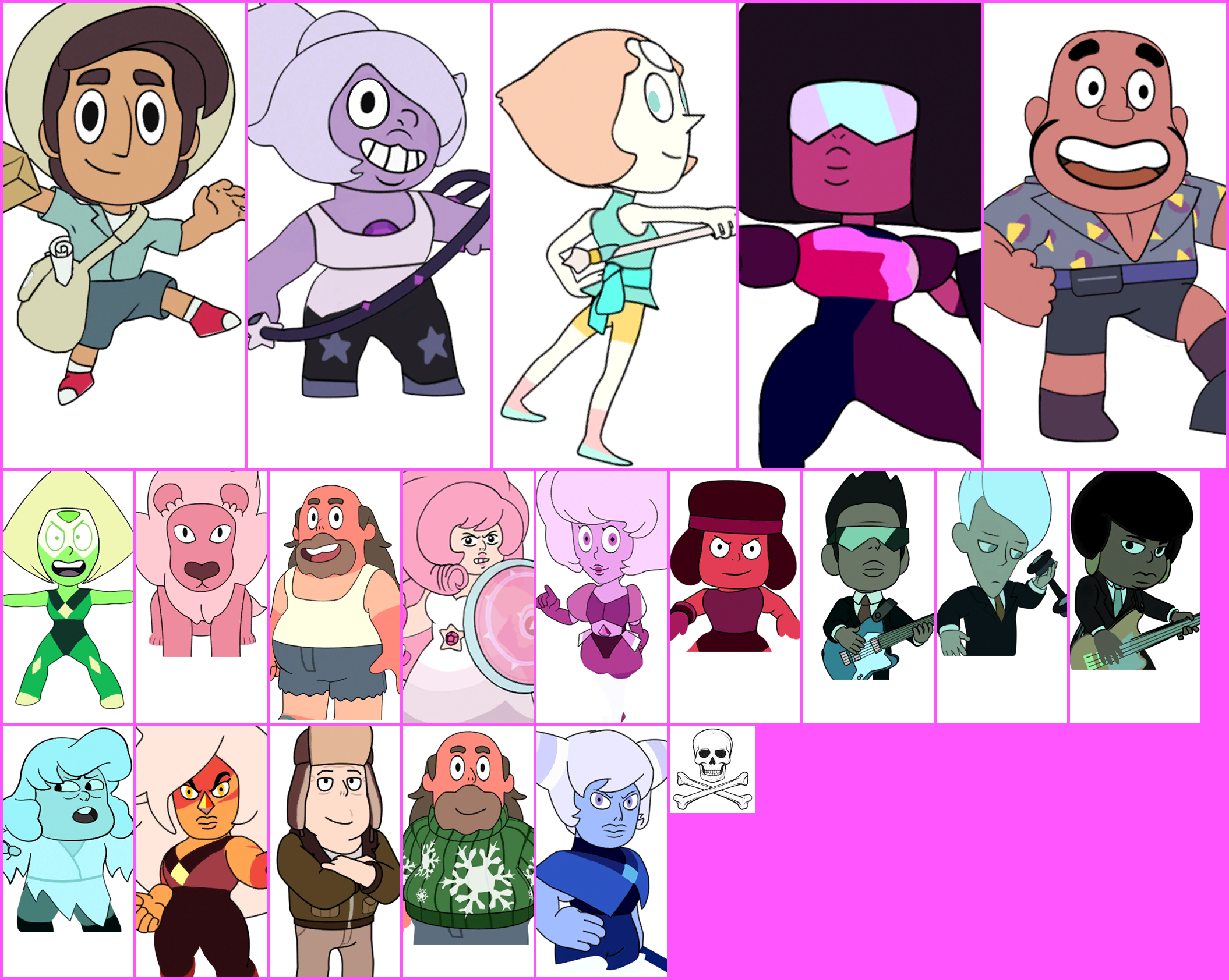 Steven Universe: Tap Together - Hero Portraits