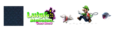 Swapnote - Luigi's Mansion Dark Moon (Stationery 1)