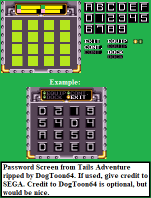 Password Screen