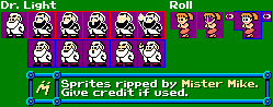 Mega Man - Dr. Light and Roll