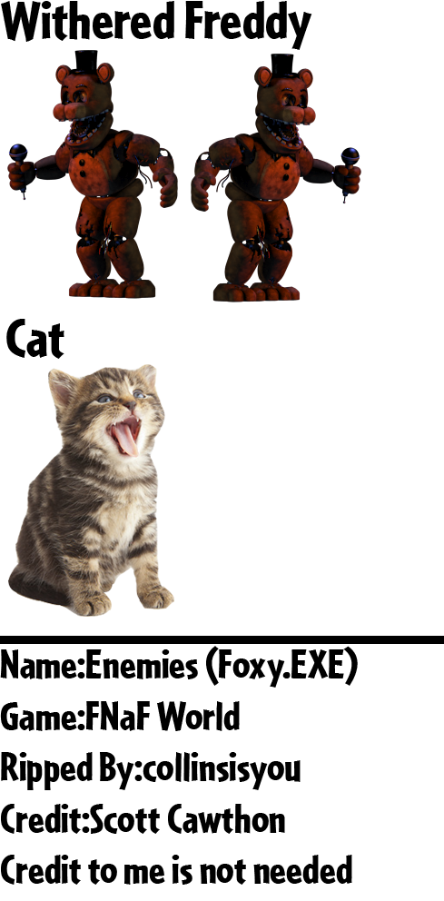 Enemies (Foxy.EXE)