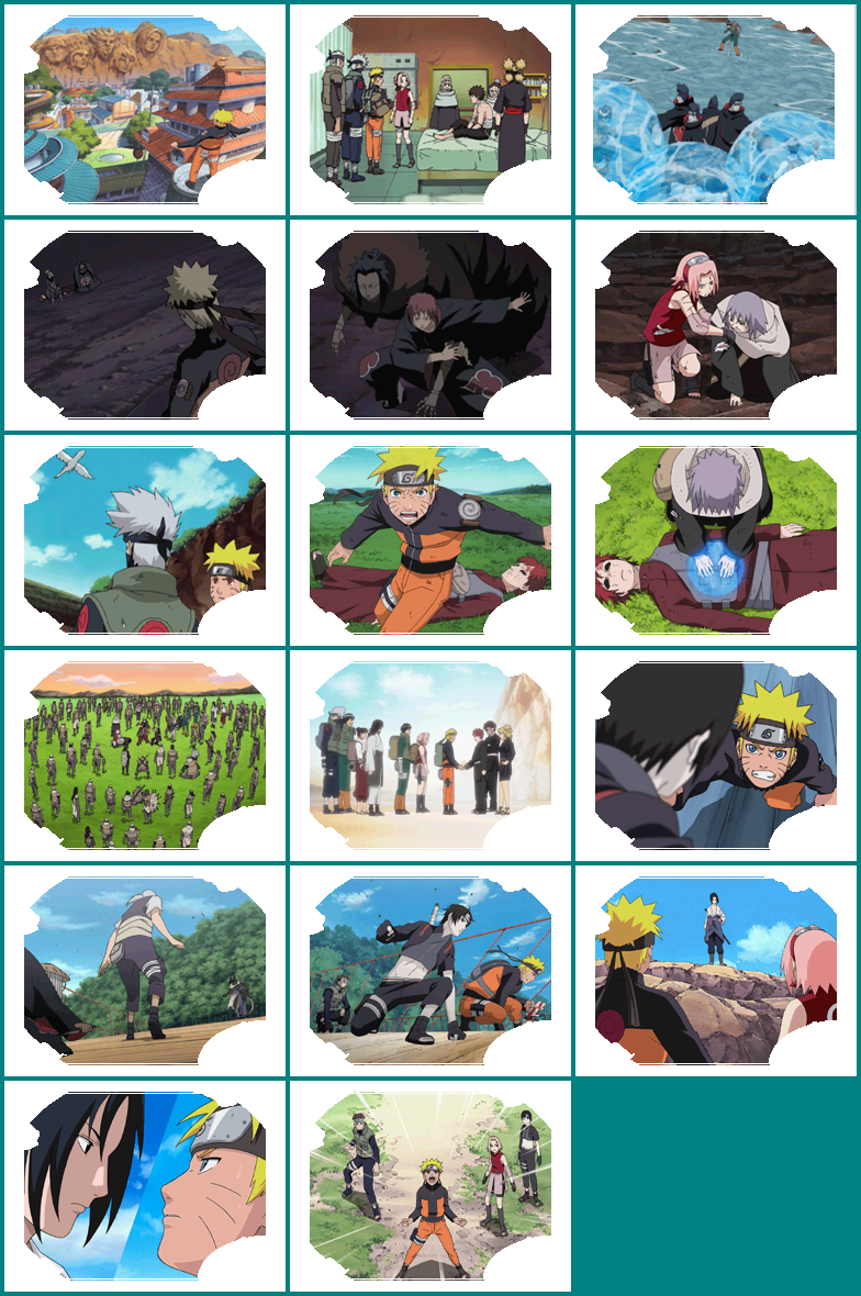 Naruto: Ninja Destiny 2 - Event Illustrations