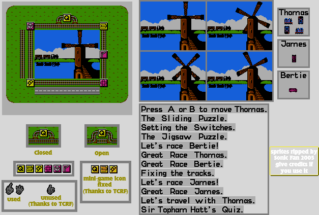 Thomas the Tank Engine and Friends (Prototype) - Map