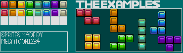 Tetris Customs - Tetriminos (Puyo Puyo Genesis-Style)